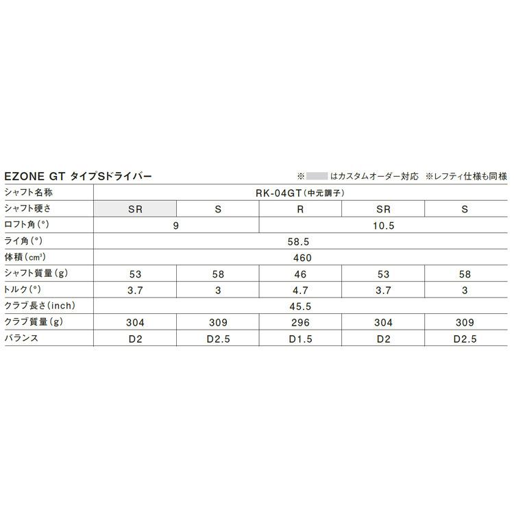 ヨネックス EZONE GT TYPE S DR ドライバー 日本仕様 YONEX｜teeolive｜08