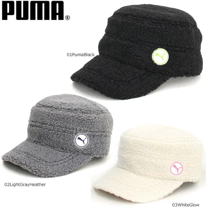 PUMA 026059 ウィメンズ プーマゴルフ W FOG シェルパフリースキャップ ゴルフキャップ | PUMA