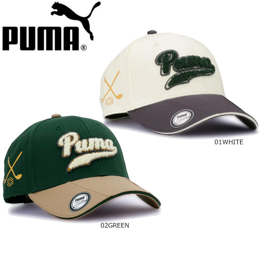 PUMA 027116 メンズ ゴルフ プーマ グラフィック パッチ キャップ スナップバック ゴルフキャップ | PUMA