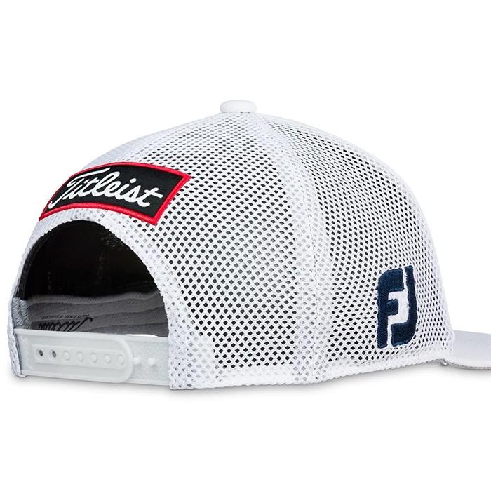 titleist flat bill mesh hat