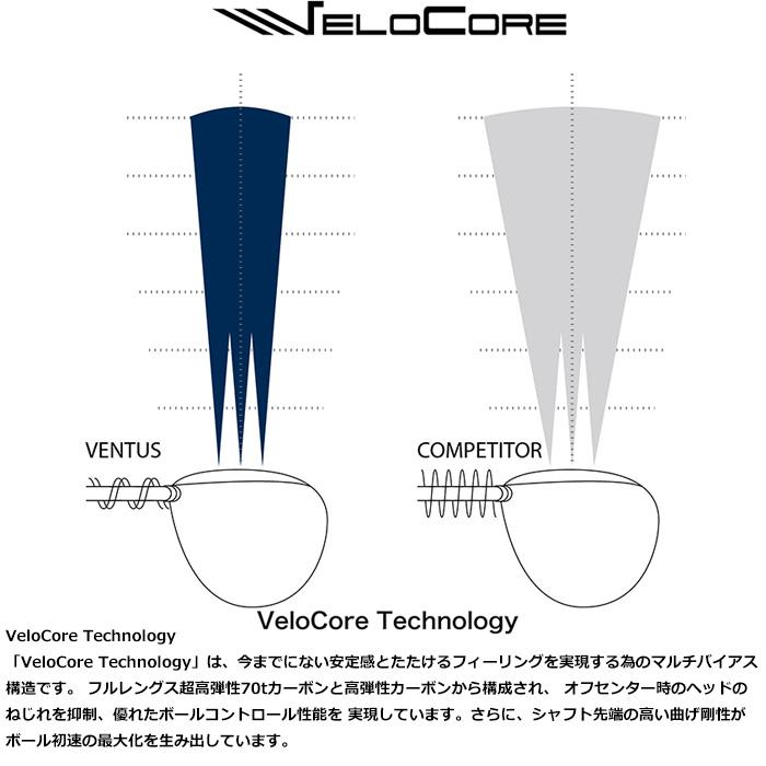 クーポン発行中 キャロウェイ用スリーブ付シャフト フジクラ ベンタス ブルー 日本仕様 Fujikura VENTUS BLUE VELOCOREテクノロジー｜teeolive｜04