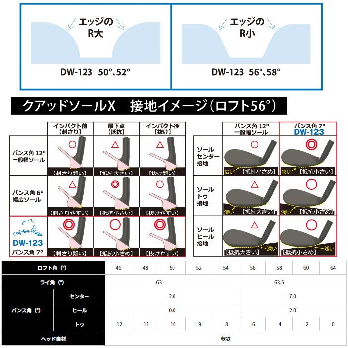 ヘッド単体 Kasco DOLPHIN WEDGE DW-123 キャスコ ドルフィンウエッジ_13