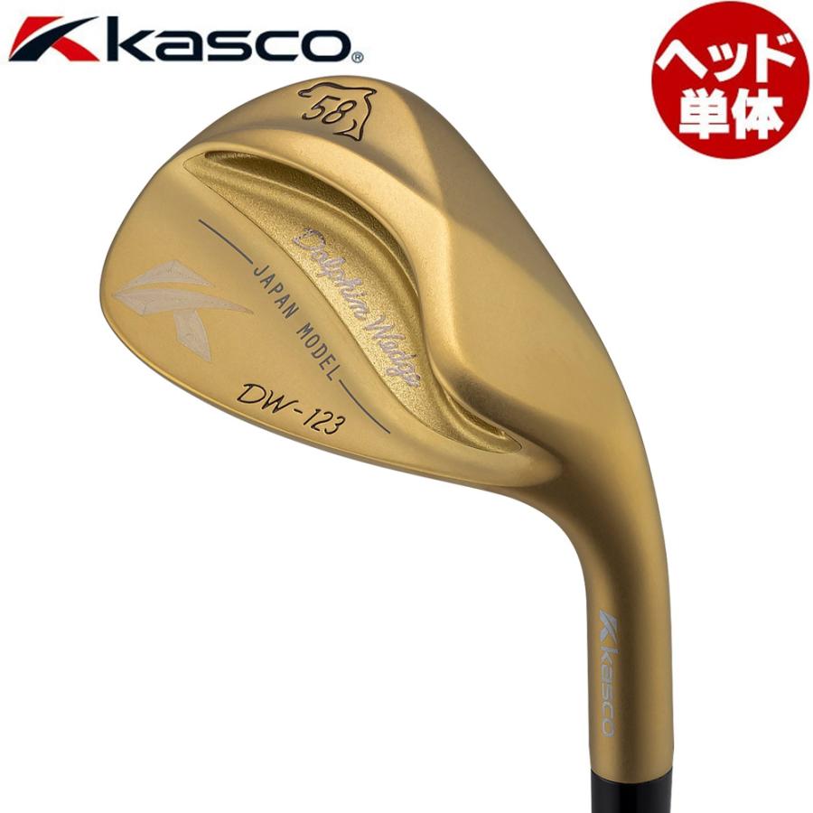 【ヘッド単体】Kasco DOLPHIN WEDGE DW-123 Gold キャスコ ドルフィンウエッジ kasco（キャスコ） ヘッド単体 Kasco DOLPHIN WEDGE DW-123 Gold