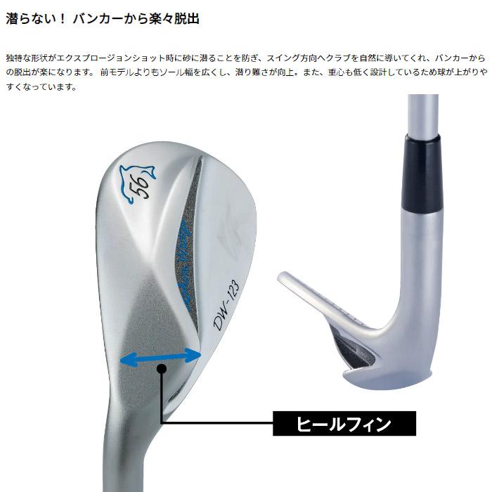 kasco（キャスコ） 左用 ヘッド単体 Kasco DOLPHIN WEDGE DW-123