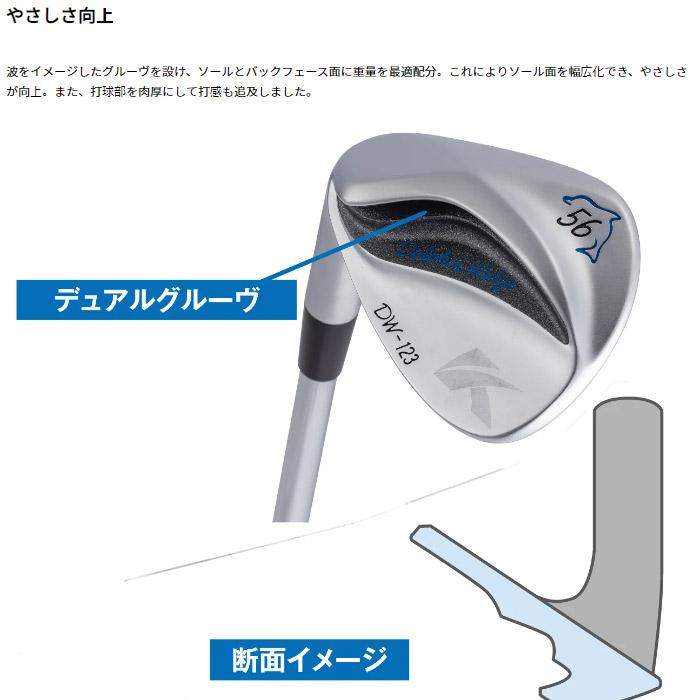 kasco（キャスコ） 左用 ヘッド単体 Kasco DOLPHIN WEDGE DW-123