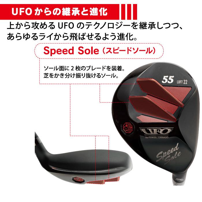 ヘッド単体 Kasco UFO SPEED HEAD by POWER TORNADO キャスコ パワートルネード UFO スピード ユーティリティ｜teeolive｜03