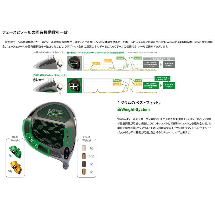 kasco（キャスコ） VATIC Venero ヴェネーロ ドライバーヘッド【ヘッド