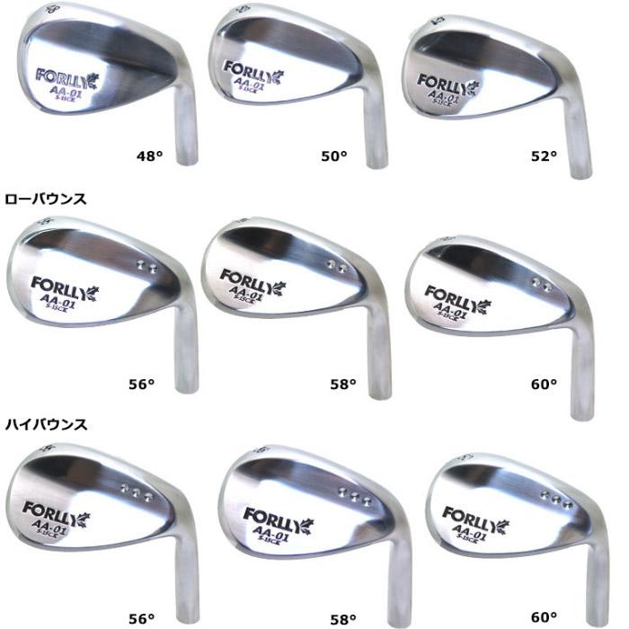 【ヘッド単体】FORLLY フォーリー ウェッジ AA-01 市川の職人の洗練された技で削られたオリジナルヘッド ヘッド単体 FORLLY フォーリー ウェッジ サテンメッキ AA-01 市川の