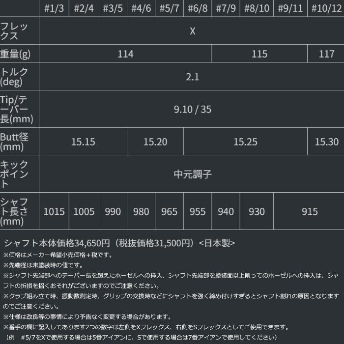 GRAPHITE DESIGN（グラファイトデザイン） Tour AD AD-115 アイアン用