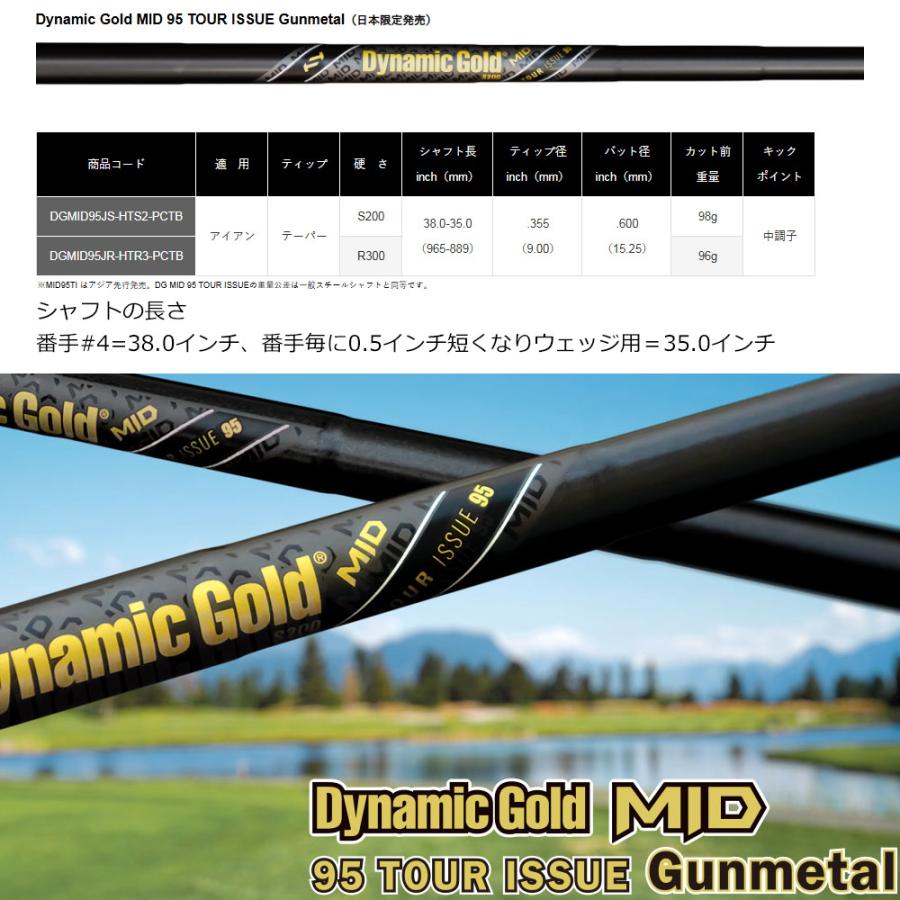TRUE TEMPER（トゥルーテンパー） Dynamic Gold MID 95 Tour Issue