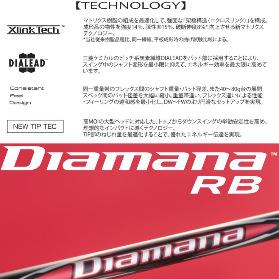 PING ピンG430/G425/G410用スリーブ付シャフト 三菱ケミカル Diamana