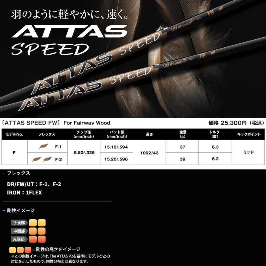 タイトリストFW用取り替えっこ衣手付き添い人矢がら USTマミヤ ATTAS SPEED FW アッタススピード フェアウェイウッド 日本操作手順 爆買