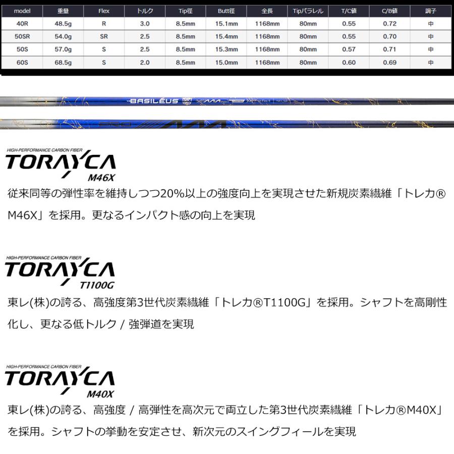 Basileus（バシレウス） 3/下旬発売予定 300本限定 キャロウェイ用OEM