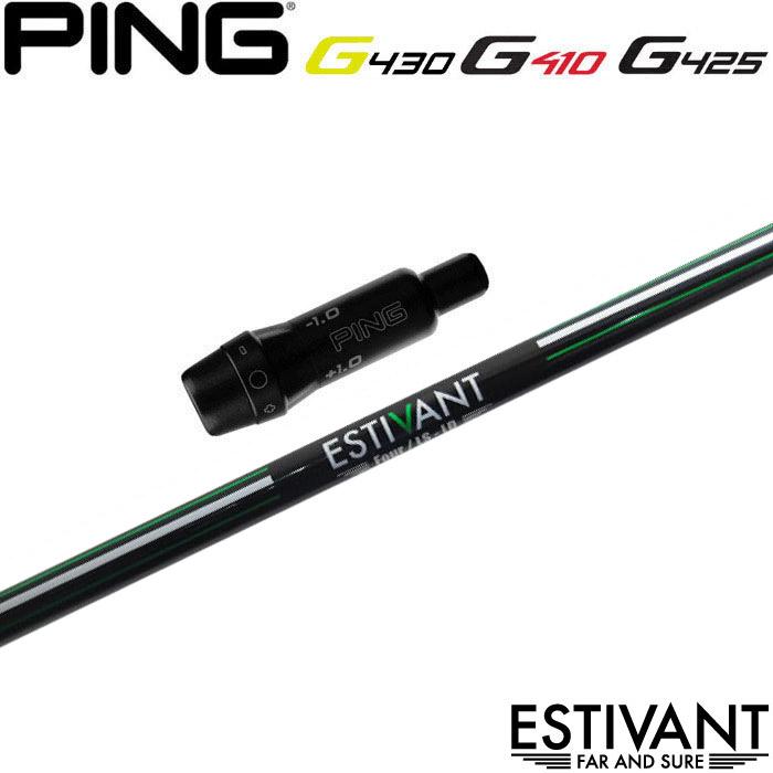 ピンG430/G425/G410用OEMスリーブ付シャフト デザインでフェード・ドローを打ち分けるシャフト ESTIVANT Four エスティバン フォア PING（ピン） ピンG430/G425/G410用OEMスリーブ付シャフト デザインで