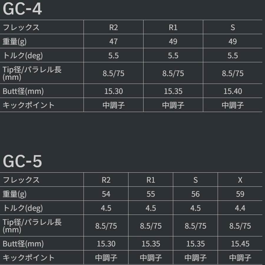 TOUR AD コブラDSアダプト用OEMスリーブ付シャフト グラファイト