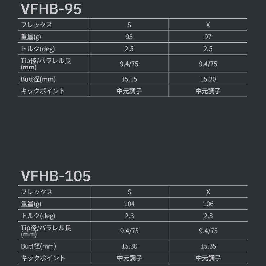 ピンG440/G430G425/G410HB用互換スリーブ付きシャフト グラファイトデザイン TOUR AD ツアーAD VF ハイブリッド 日本仕様_4