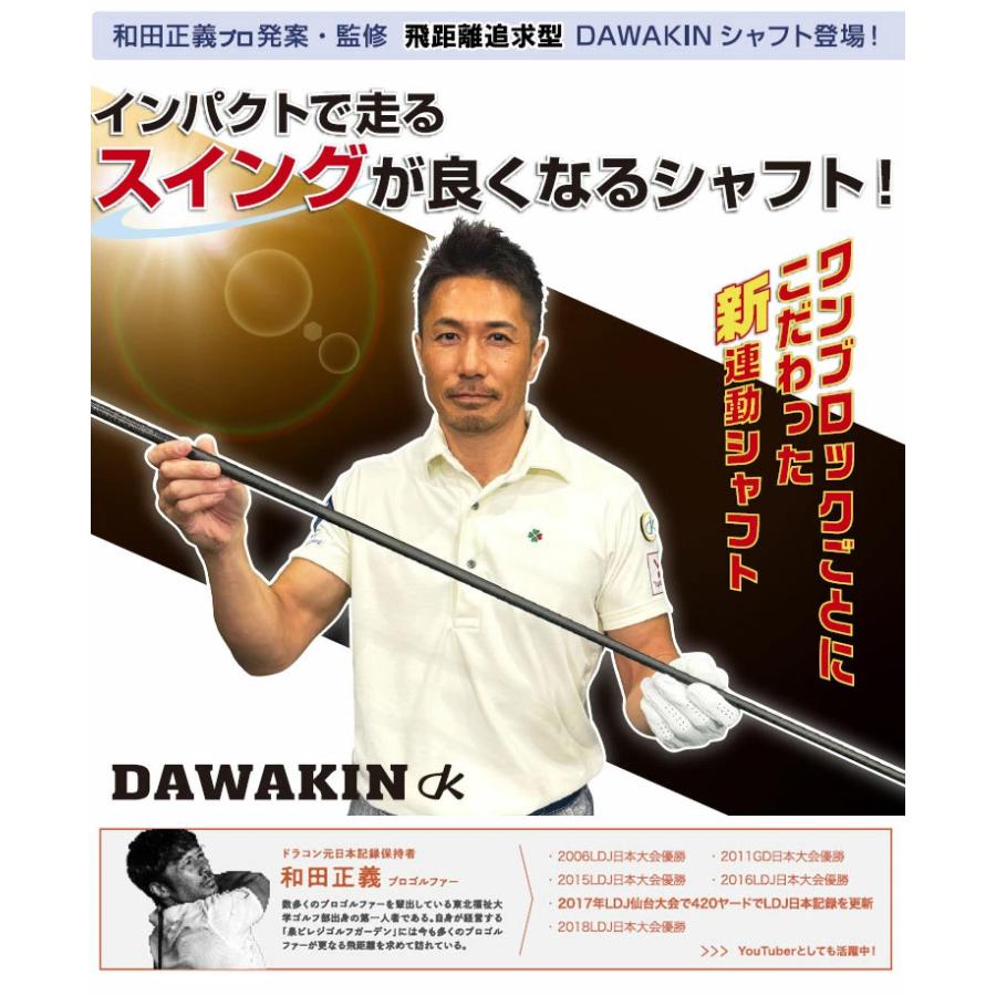 Lynx（リンクス） コブラ用OEMスリーブ付シャフト DAWAKIN ダワキン