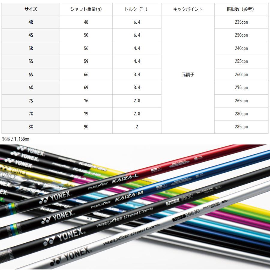 YONEX（ヨネックス） キャロウェイFW用互換スリーブ付きシャフト YONEX 