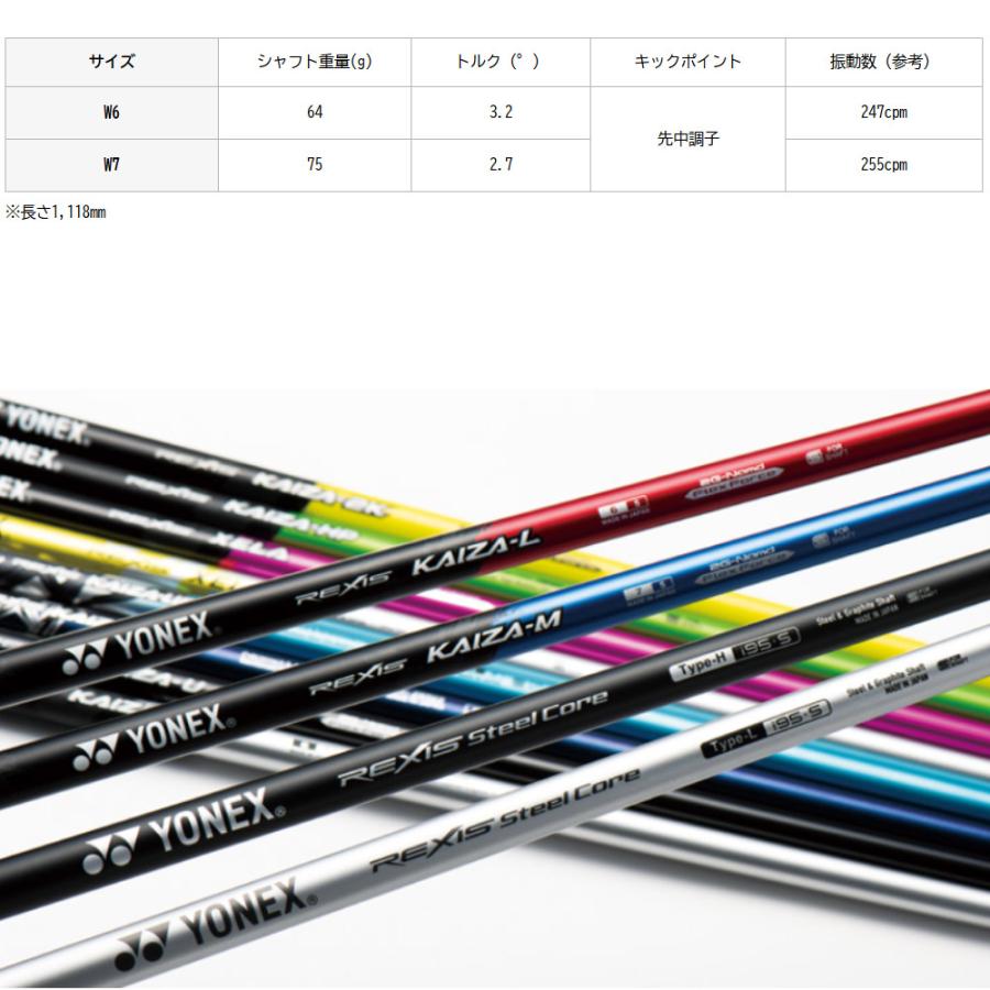 YONEX（ヨネックス） テーラーメイドUS純正スリーブ付シャフト YONEX