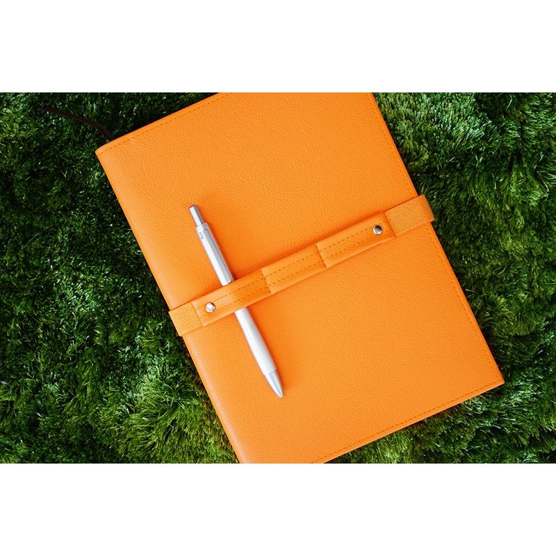 ブックバンド 手帳バンド「RICU」日本製 抗菌 PVC レザー ノートバンド