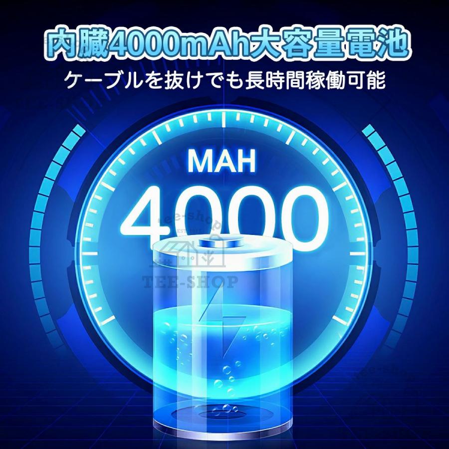 2026新登場 扇風機 卓上 超静音 usb 扇風機 おしゃれ 静音 小型 コードレス 充電式 dc冷風機 携帯冷風機 強風 省エネ 取っ手付き 3段階風量調整 熱中症対策 |  | 07