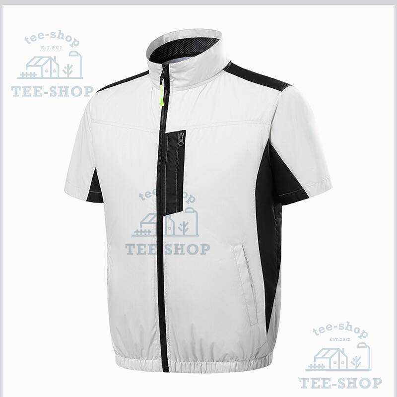 空調作業服 半袖 ワークマン 空調ウェア 空調扇風服 扇風機 大風量 40000mAh 大容量バッテリー 3段階強風 22h連続送風 エアコン服 UVカット 父の日 熱中症対策 |  | 19