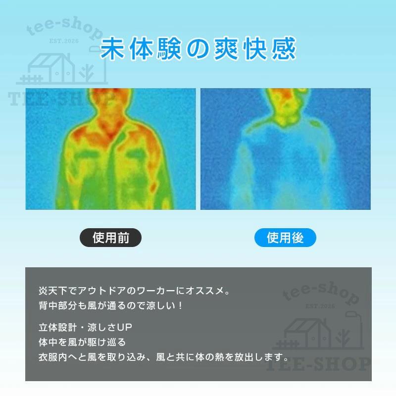 2026新品 空調作業服 空調ベスト フルセット 空調ウェア 3段階風量調節