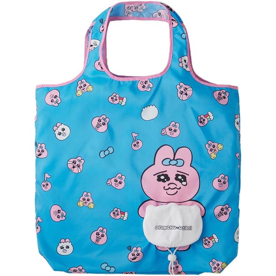 おぱんちゅうさぎ ぬいぐるみエコバッグ : てふてふ商店 おぱんちゅうさぎ ぬいぐるみエコバッグ : てふてふ商店