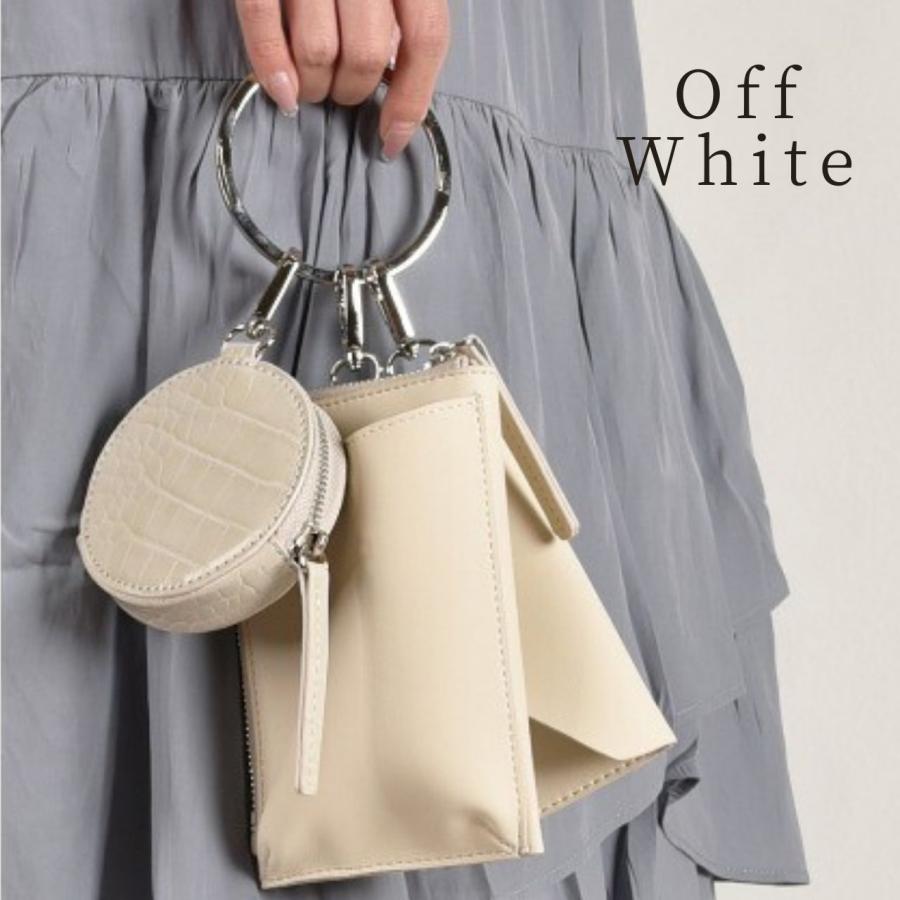 MONICA（モニカ） ショルダーバッグ レディース 3連 リング スマホ