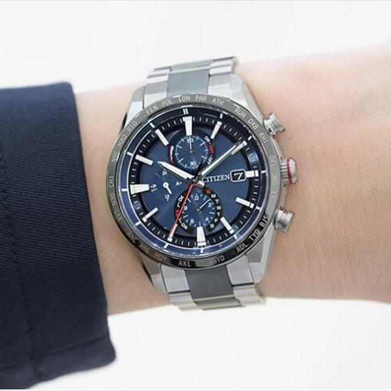 シチズン アテッサ CITIZEN ATTESA AT8186-51L メンズ腕時計の画像