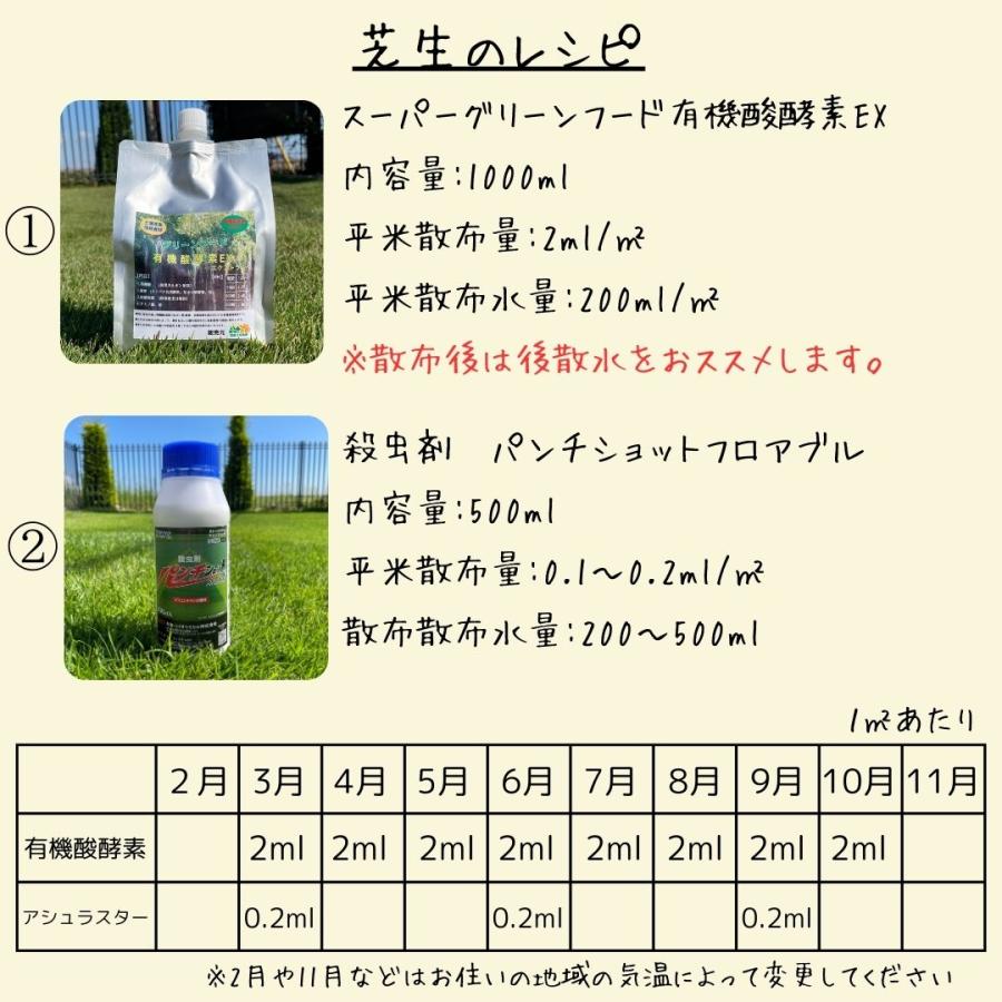 【お得なセット】有機酸酵素EX+殺虫剤パンチショットフロアブルの画像