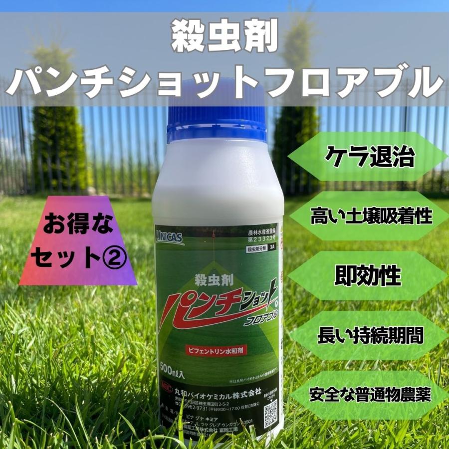 【お得なセット】有機酸酵素EX+殺虫剤パンチショットフロアブルの画像