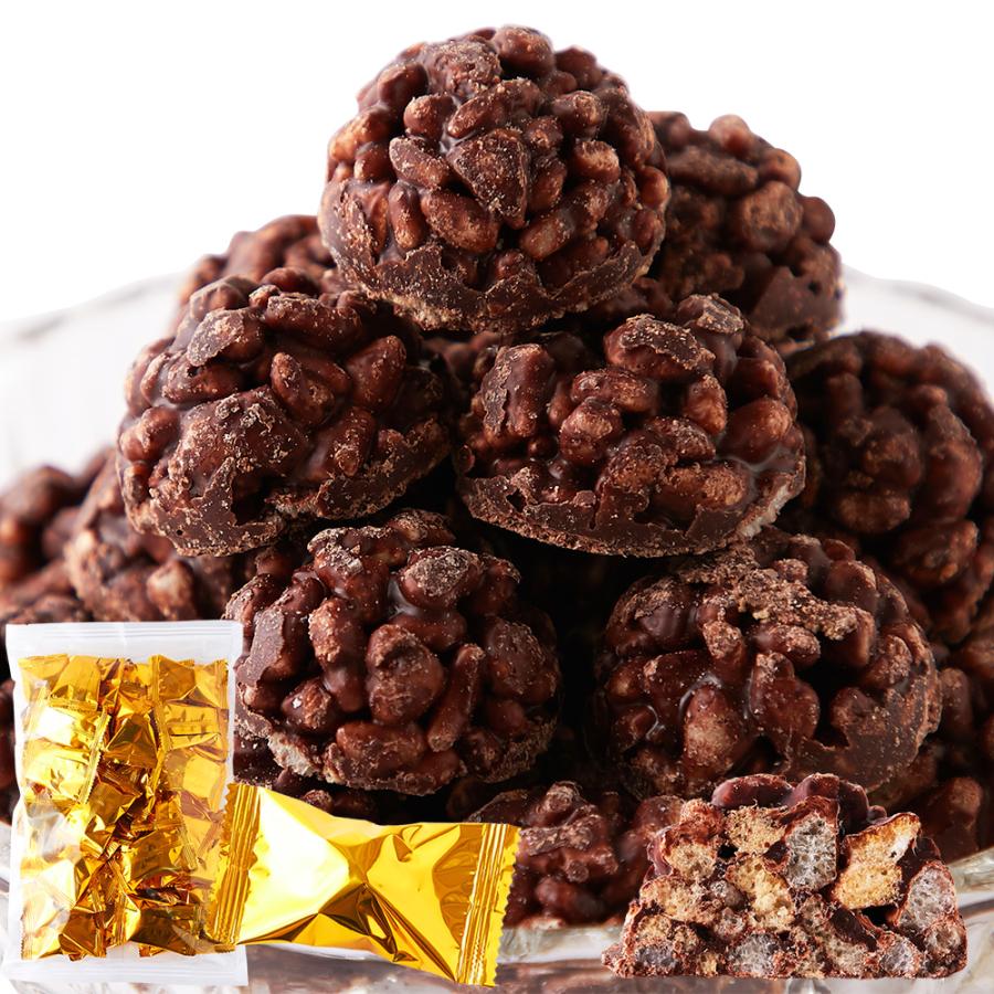 チョコクランチ50個 チョコ お土産 大人気 食べやすい ひとくちサイズ
