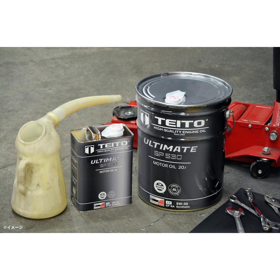 TEITO 6本セット エンジンオイル 4L 5W-30 4573512810086 ガソリン車