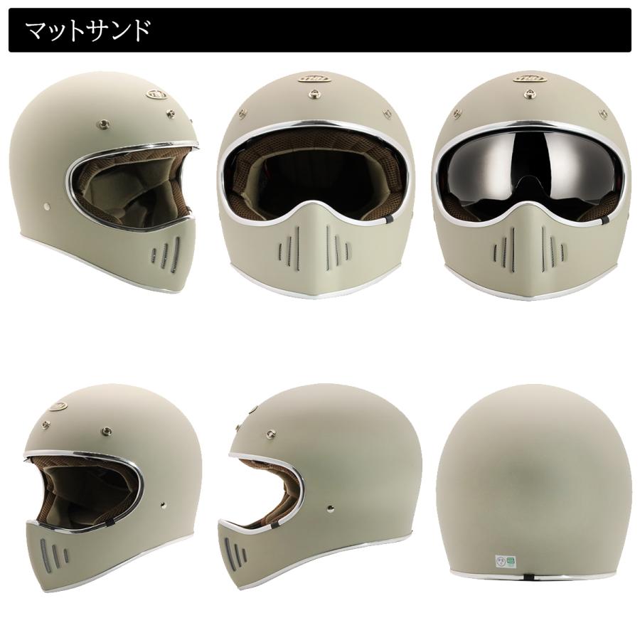 THH 最新モデルTHH TT-03 レトロ フルフェイス ヘルメット