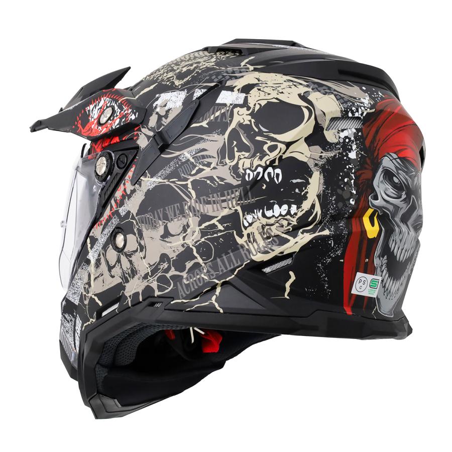 HEAD - 17万‼️メンズハイグレード★④点セット★美品 O'NEILL ピンロック対応 THH インナーサンバイザー採用 オフ