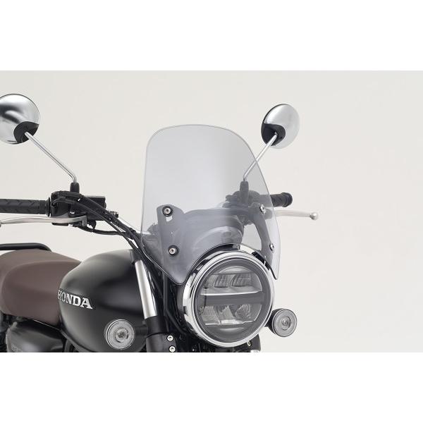 Honda(ホンダ) 純正 ロングバイザー 08R72-K0Z-D10 23ym GB350/S : 八
