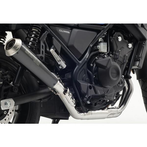 ホンダ（HONDA） 0SS-ZF-181H81W7 モリワキ SHORT MEGAPHONE フルエキゾースト ブラックパール・カイ ...