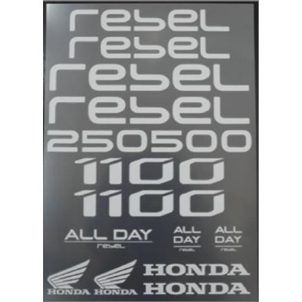 Honda ホンダ ポスト投函便 純正 Rebel レブル ステッカー B5サイズ ホンダロゴや250 500 1100