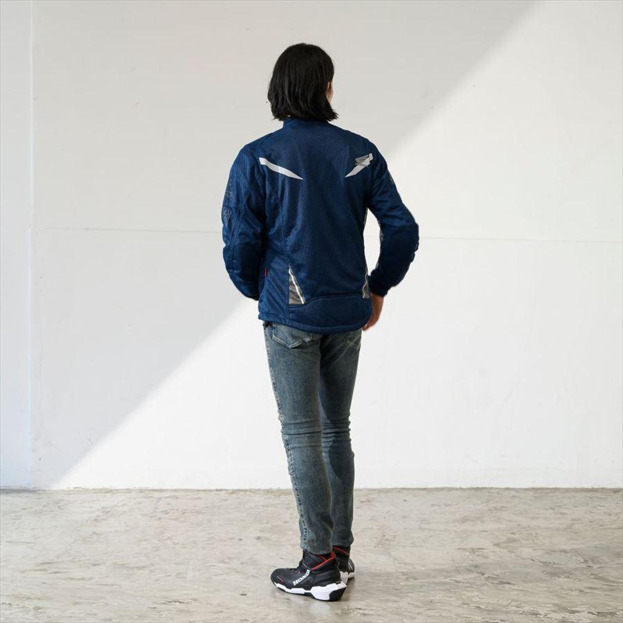 しゃけ ホンダ テンペストメッシュジャケット ブラック テンペストメッシュジャケット(S ブラック): ウェア・グッズ