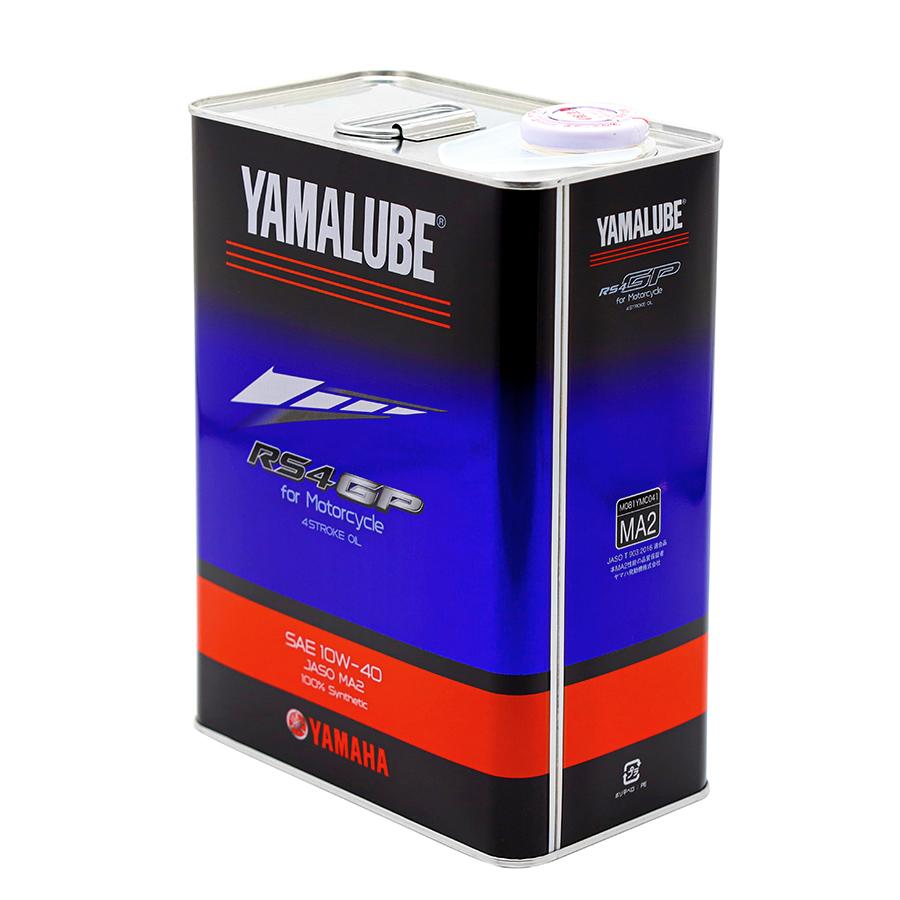 YAMAHA 【新発売】2023年 ヤマルーブ RS4GP エンジンオイル 4L缶 YAMAHA 【新発売】2023年 ヤマルーブ RS4GP エンジンオイル 4L缶