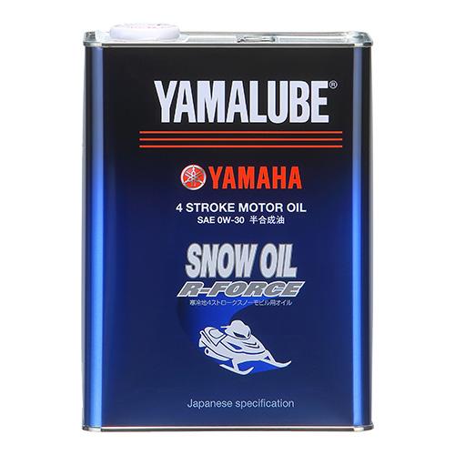 ヤマハ YAMAHA 907933241700 ヤマルーブ スノーオイル R-FORCE 4L : 八
