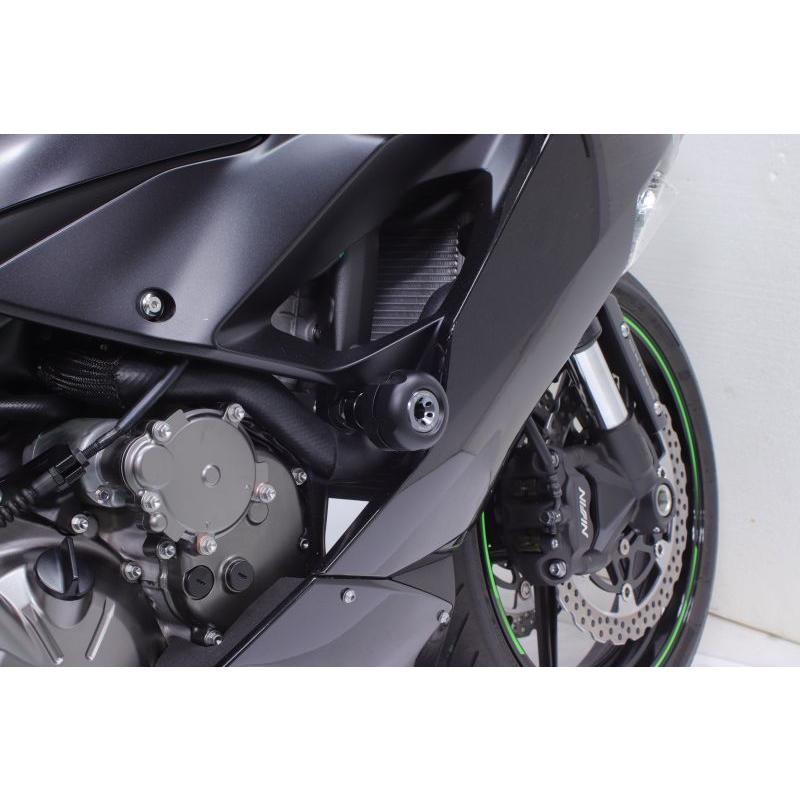送料無料 ACTIVE アクティブ   4538792885339 フレームスライダー ラウンド  ZX-6R '19 1133705
