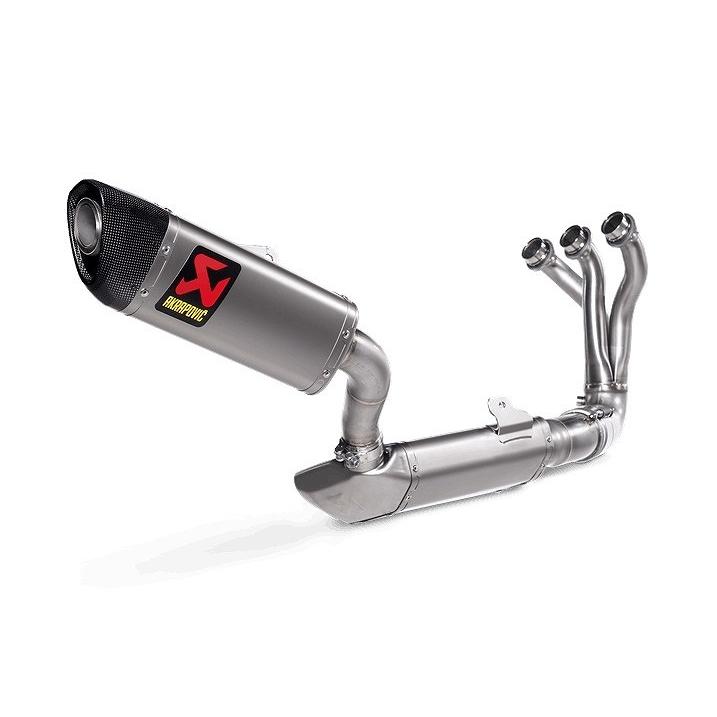 AKRAPOVIC フルエキゾースト S-Y9R11-HAPT ACTIVE アクティブ S-Y9R11-HAPT EC仕様RACING LINE 3-1 チタン