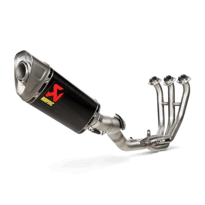 【AKRAPOVIC(アクラポビッチ)】 【4538792910291】 レーシングマフラー RACING LINE(3-1) カーボン  レーシングライン  TRACER9 '21 (GT含む)  S-Y9R14-APC