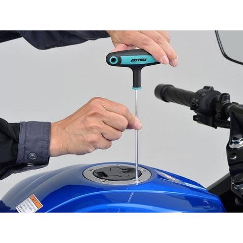 やましん DAYTONA デイトナ 17524 パワーグリップT型六角レンチ : 八百万堂