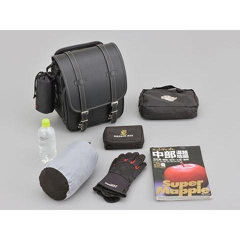 送料無料 DAYTONA デイトナ 4909449566664 サドルバッグ 合皮＋1680D