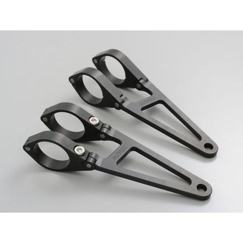 専用 DAYTONA デイトナ 26943 アルミヘッドライトブラケット Φ35/ロング