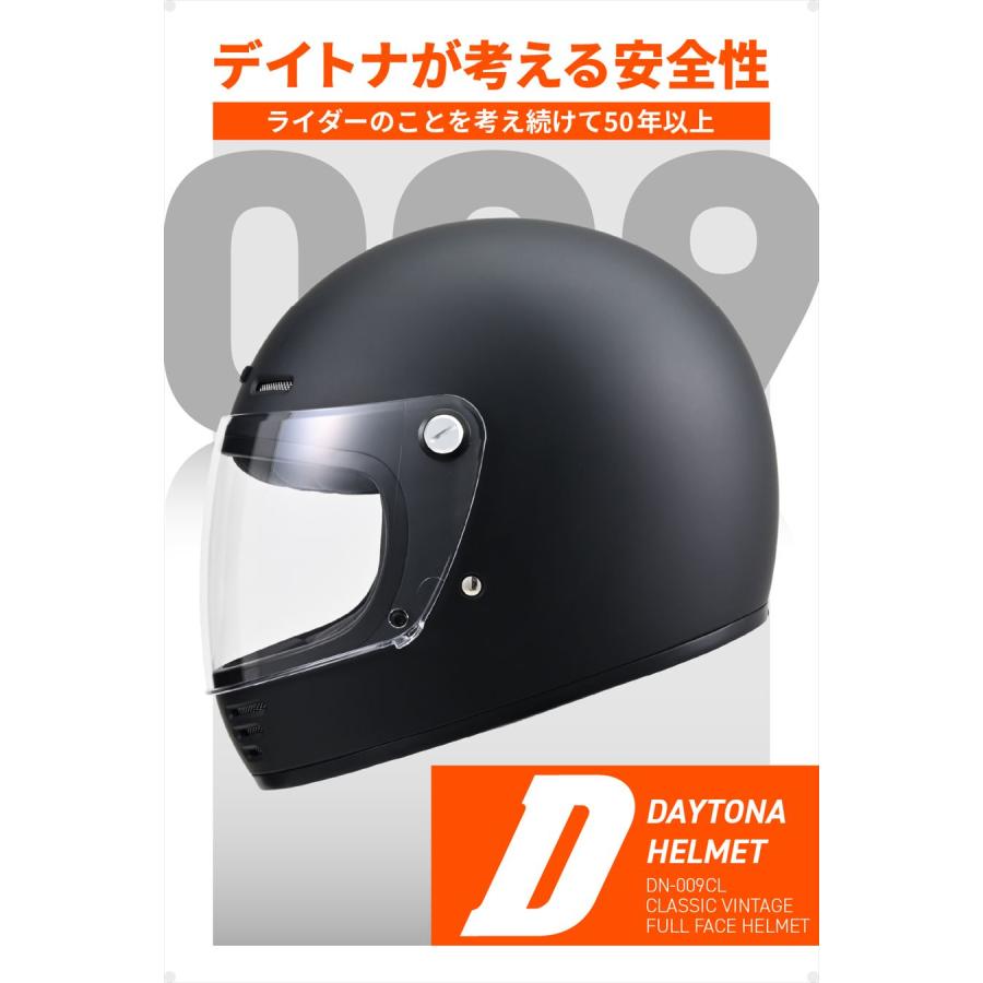 DAYTONA デイトナ 4909449655214 61121 DN-009CL フルフェイス