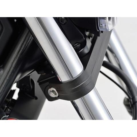 DAYTONA（デイトナ） 69372 マルチフォーククランプ Φ41 ブラック : 八